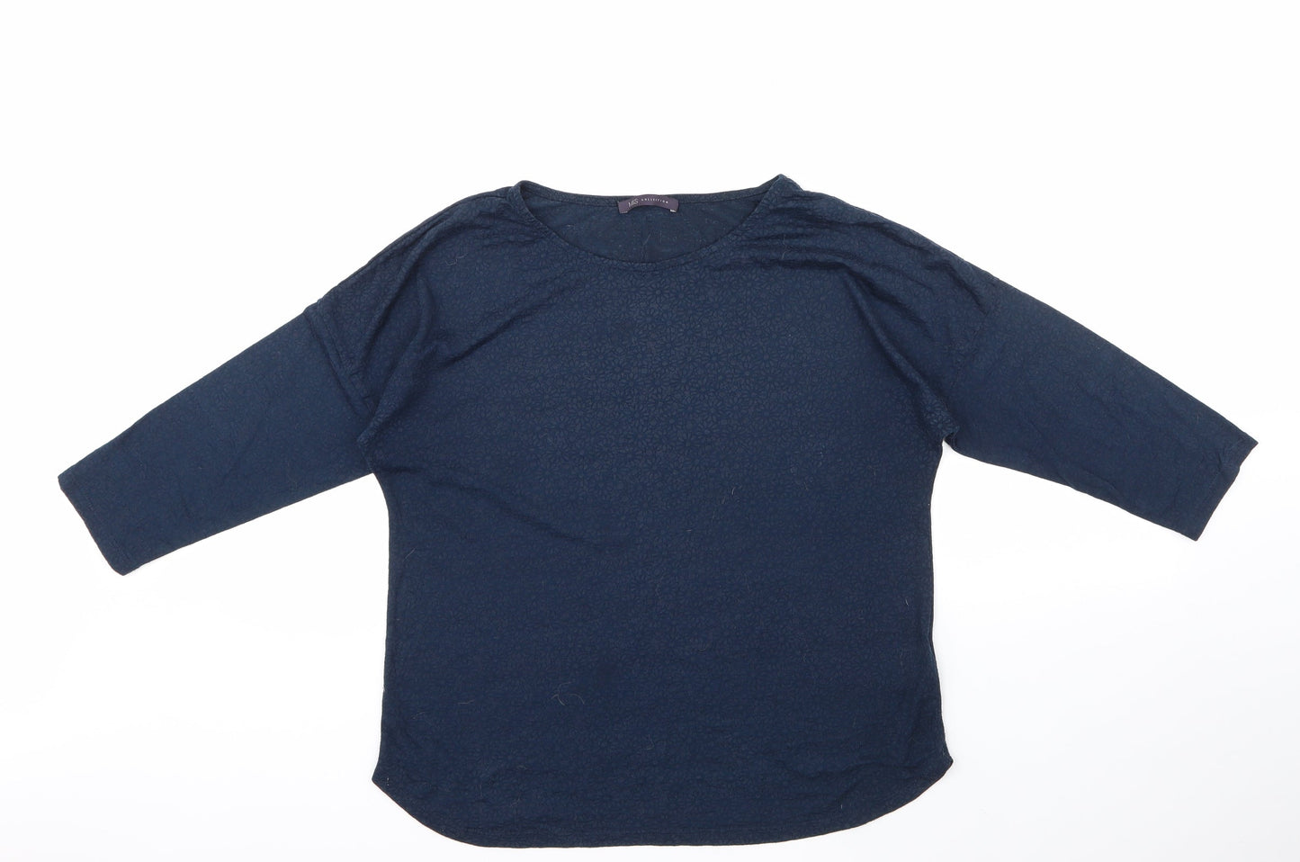 Womens UK Size 14 Marks and Spencer Blue Pullover Jumper