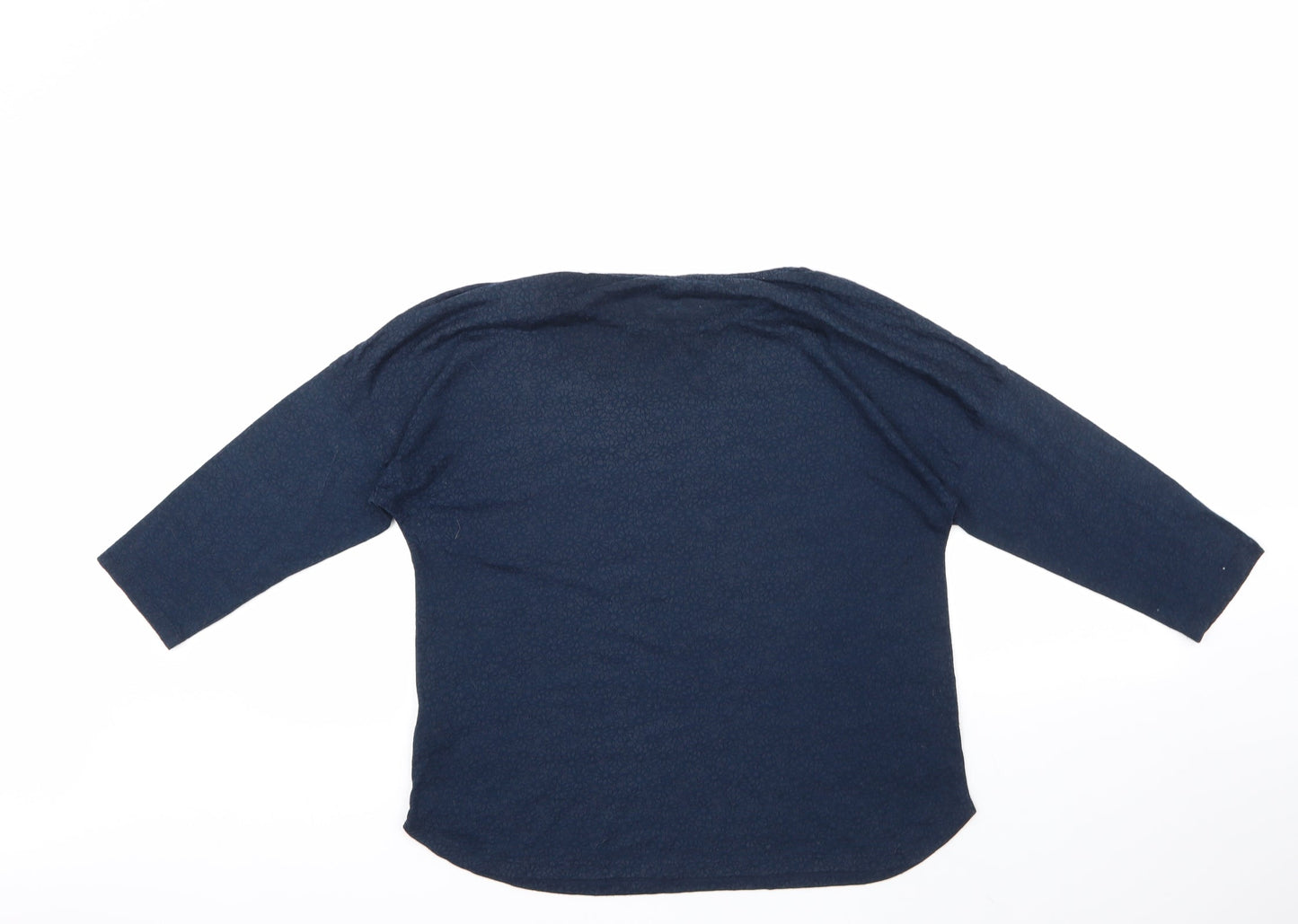 Womens UK Size 14 Marks and Spencer Blue Pullover Jumper