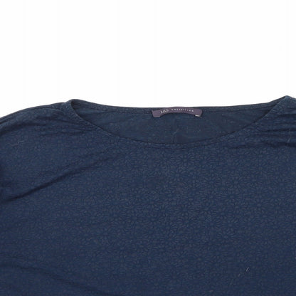 Womens UK Size 14 Marks and Spencer Blue Pullover Jumper