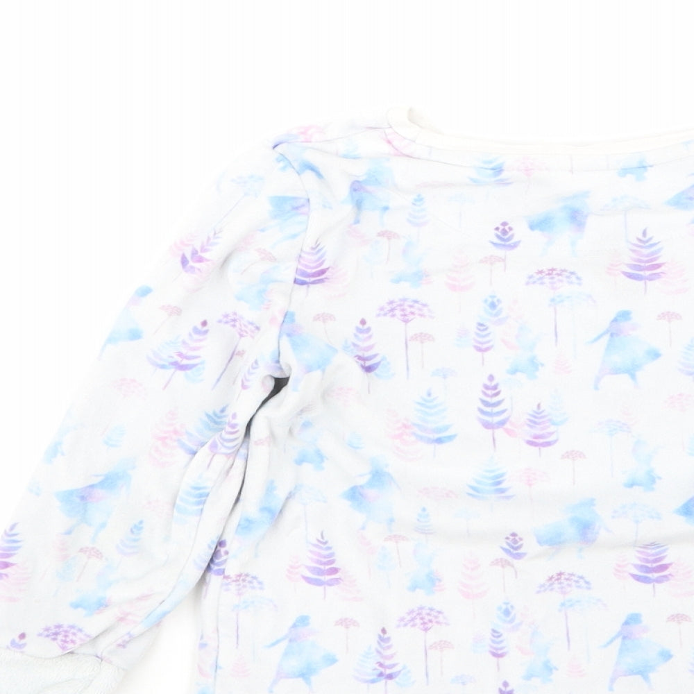 George Girls Multicoloured Geometric Polyester Top Pyjama Top Size 4-5 Years