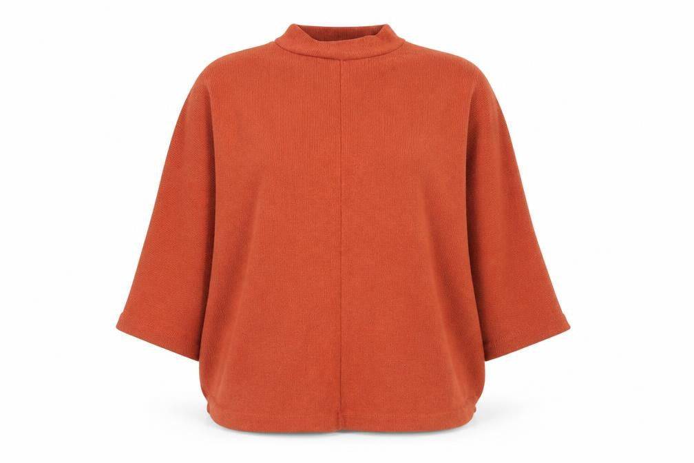 Womens UK Size 10 Primark Orange Pullover Jumper
