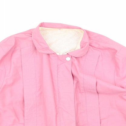 Womens UK Size 12 Preworn Pink Rain Coat