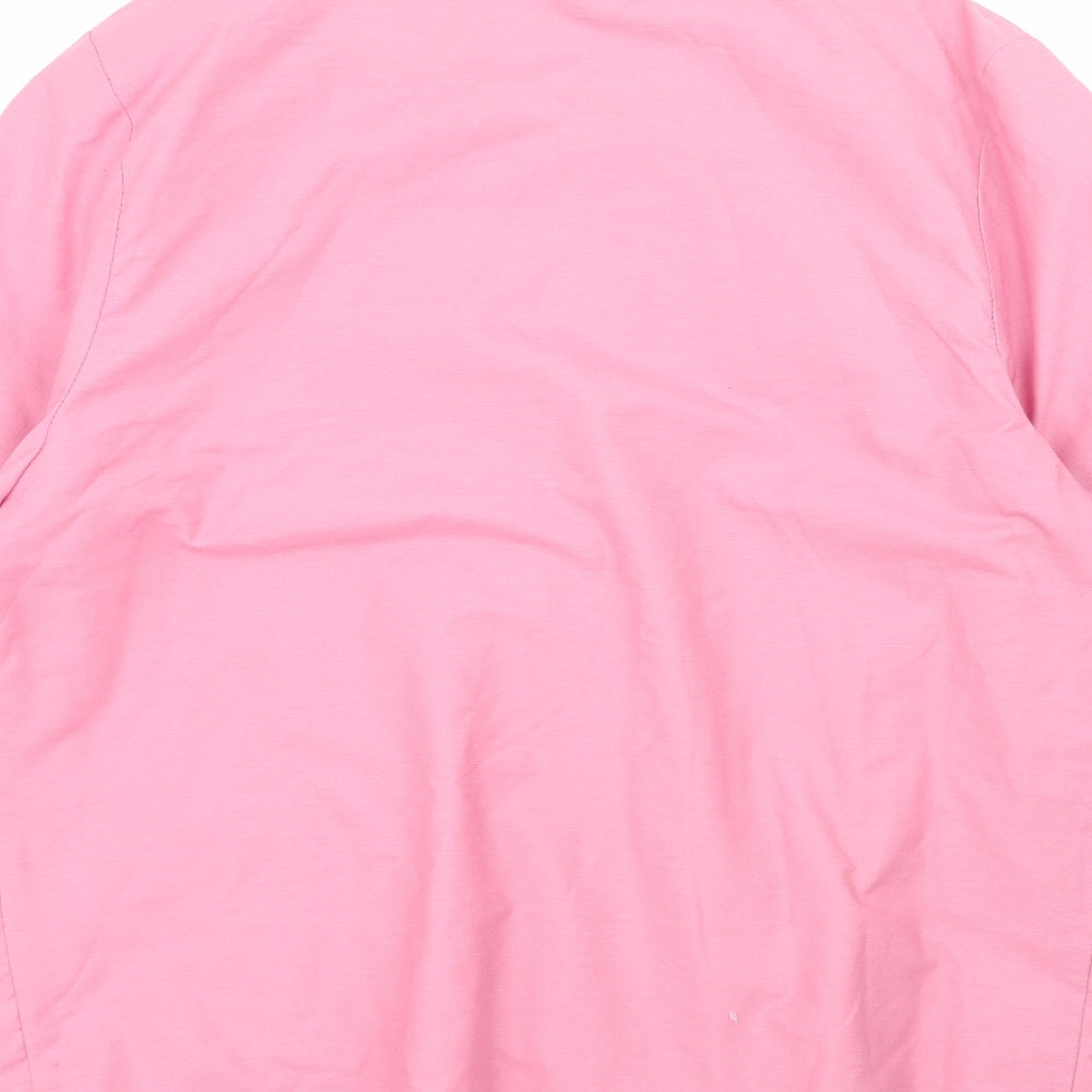 Womens UK Size 12 Preworn Pink Rain Coat
