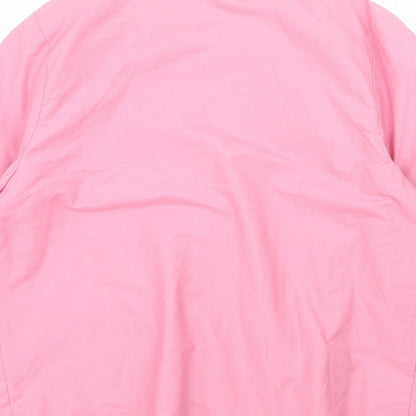 Womens UK Size 12 Preworn Pink Rain Coat