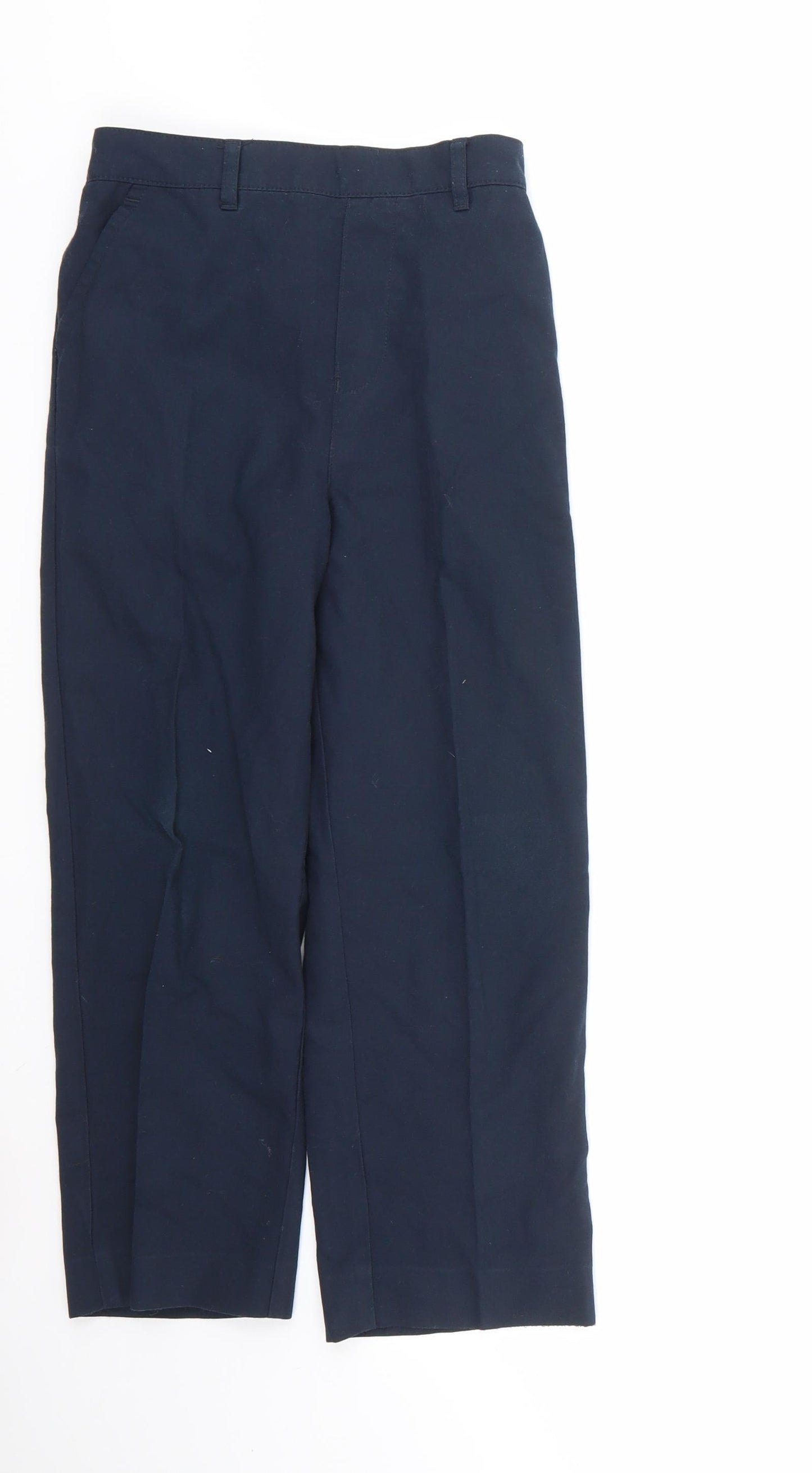 Very Boys Blue  Polyester Dress Pants Trousers Size 10-11 Years  Regular  - school wear