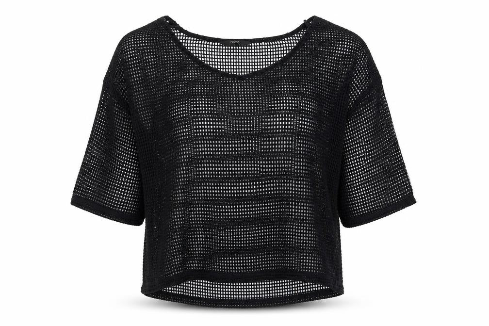 Womens UK Size 12 NEXT Black Basic Blouse