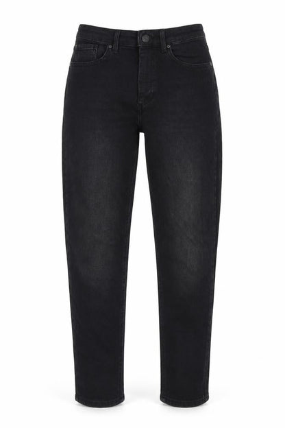 Womens UK Size M Only Regular Fit Straight Black Jeans