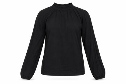 Womens UK Size 8 M&S Black Basic Blouse