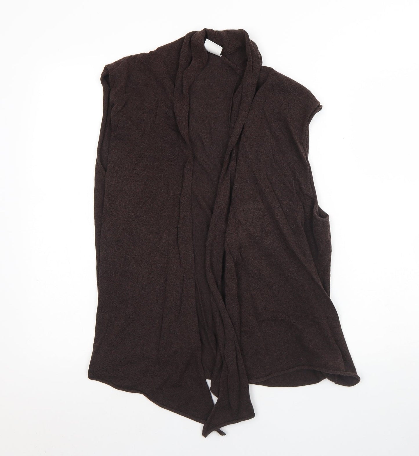 Womens UK Size S ELVI Brown Cardigan Jumper