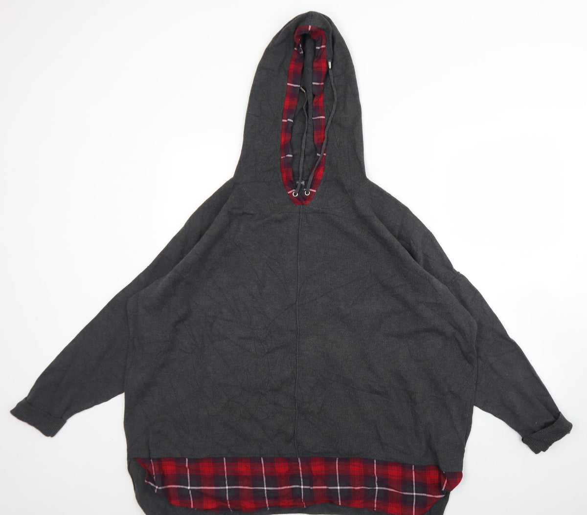 Womens UK Size 10 NEXT Grey Pullover Hoodie