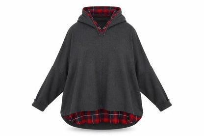 Womens UK Size 10 NEXT Grey Pullover Hoodie