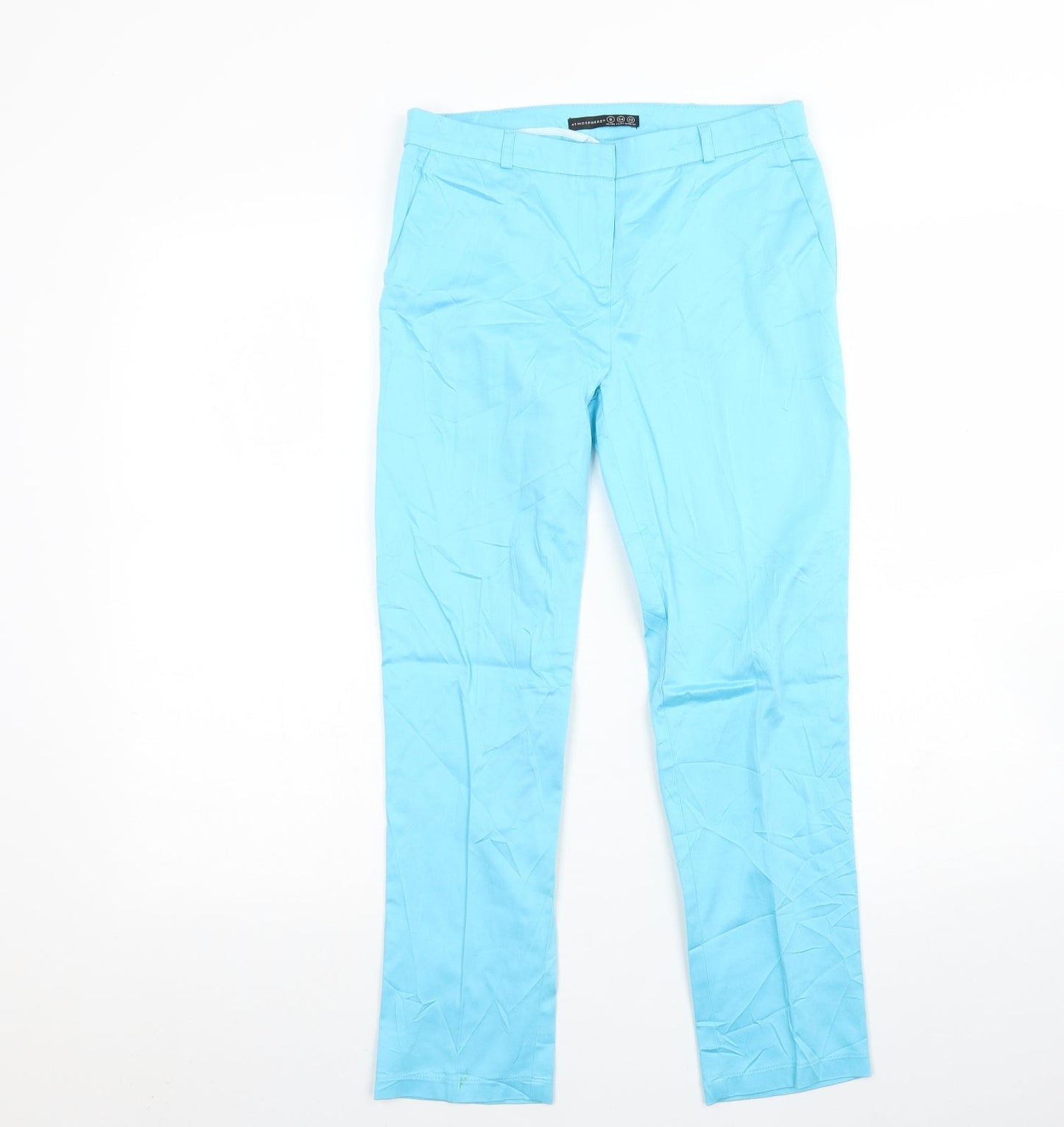 Womens UK Size 6 Atmosphere Regular Fit  Blue Trousers