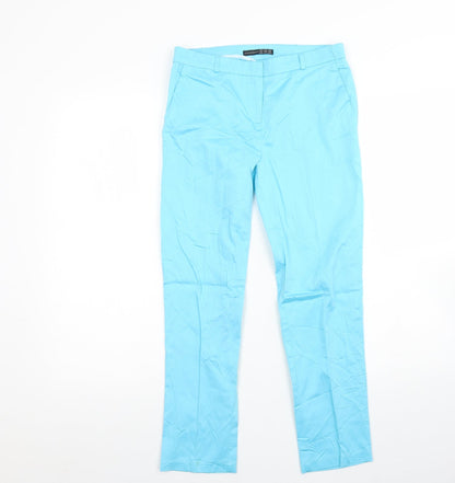 Womens UK Size 6 Atmosphere Regular Fit  Blue Trousers
