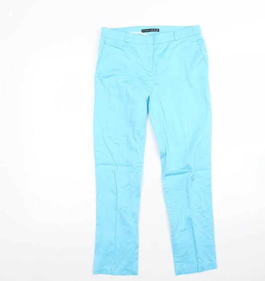Womens UK Size 6 Atmosphere Regular Fit  Blue Trousers