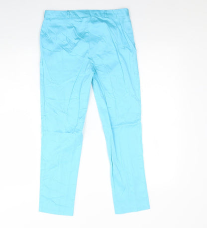 Womens UK Size 6 Atmosphere Regular Fit  Blue Trousers
