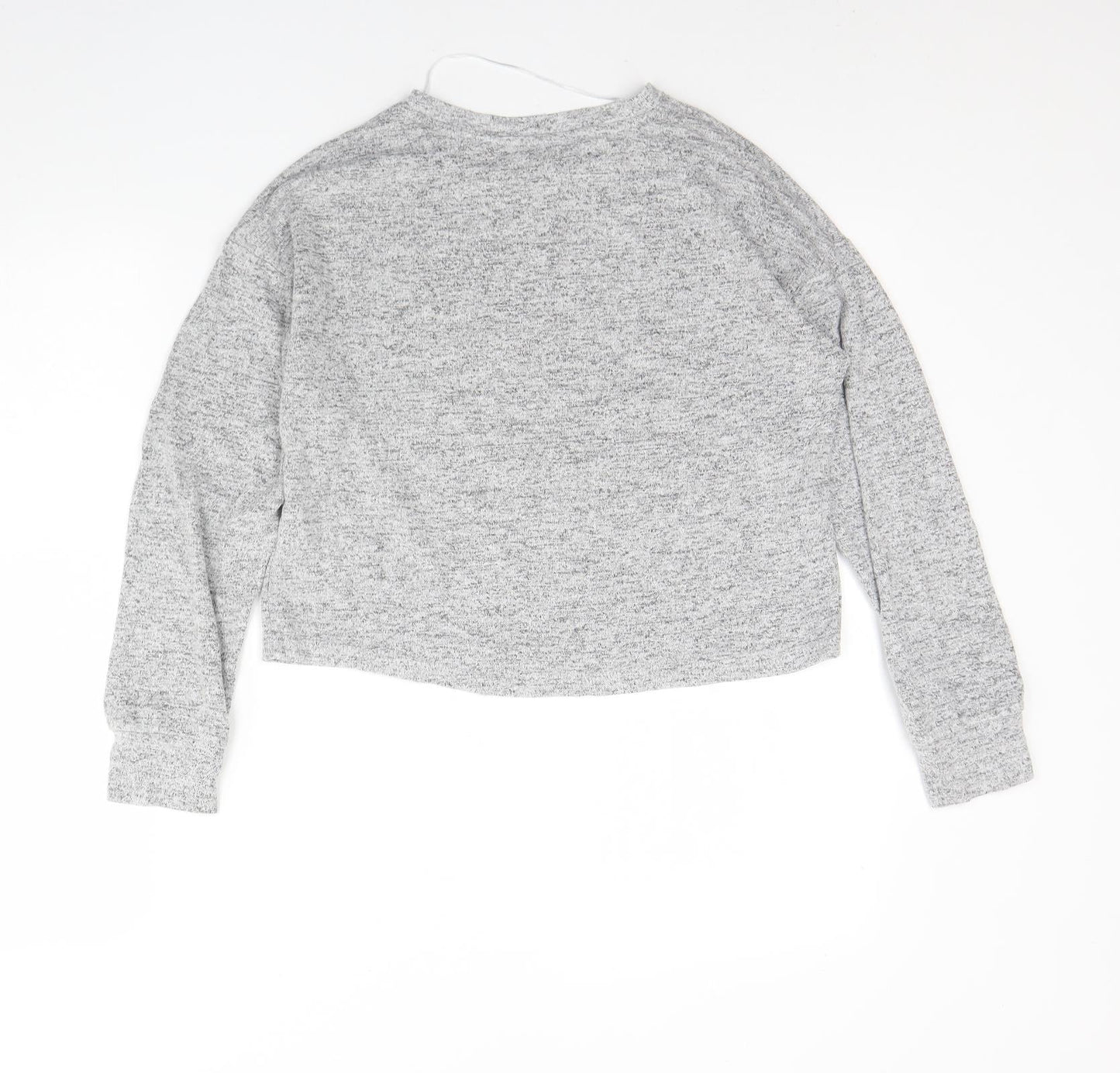 Netflix Womens Grey Round Neck  Viscose Pullover Jumper Size XS   - Sex education