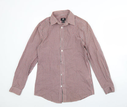 Mens UK Collar Size S H&M Smart Red  Dress Shirt