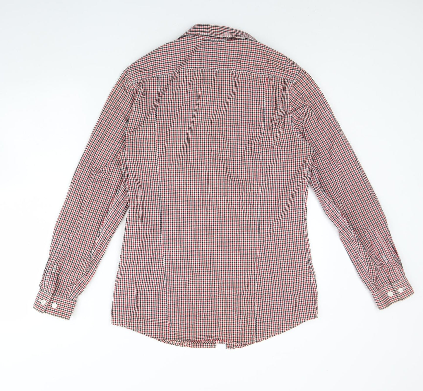 Mens UK Collar Size S H&M Smart Red  Dress Shirt