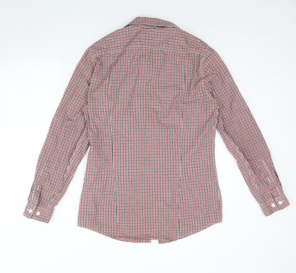 Mens UK Collar Size S H&M Smart Red  Dress Shirt