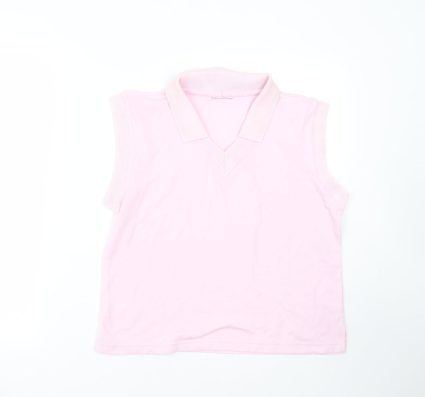 Womens UK Size 18 Preworn Pink Pullover Jumper