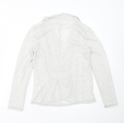 Womens UK Size 10 Marks and Spencer Grey Cardigan Jumper