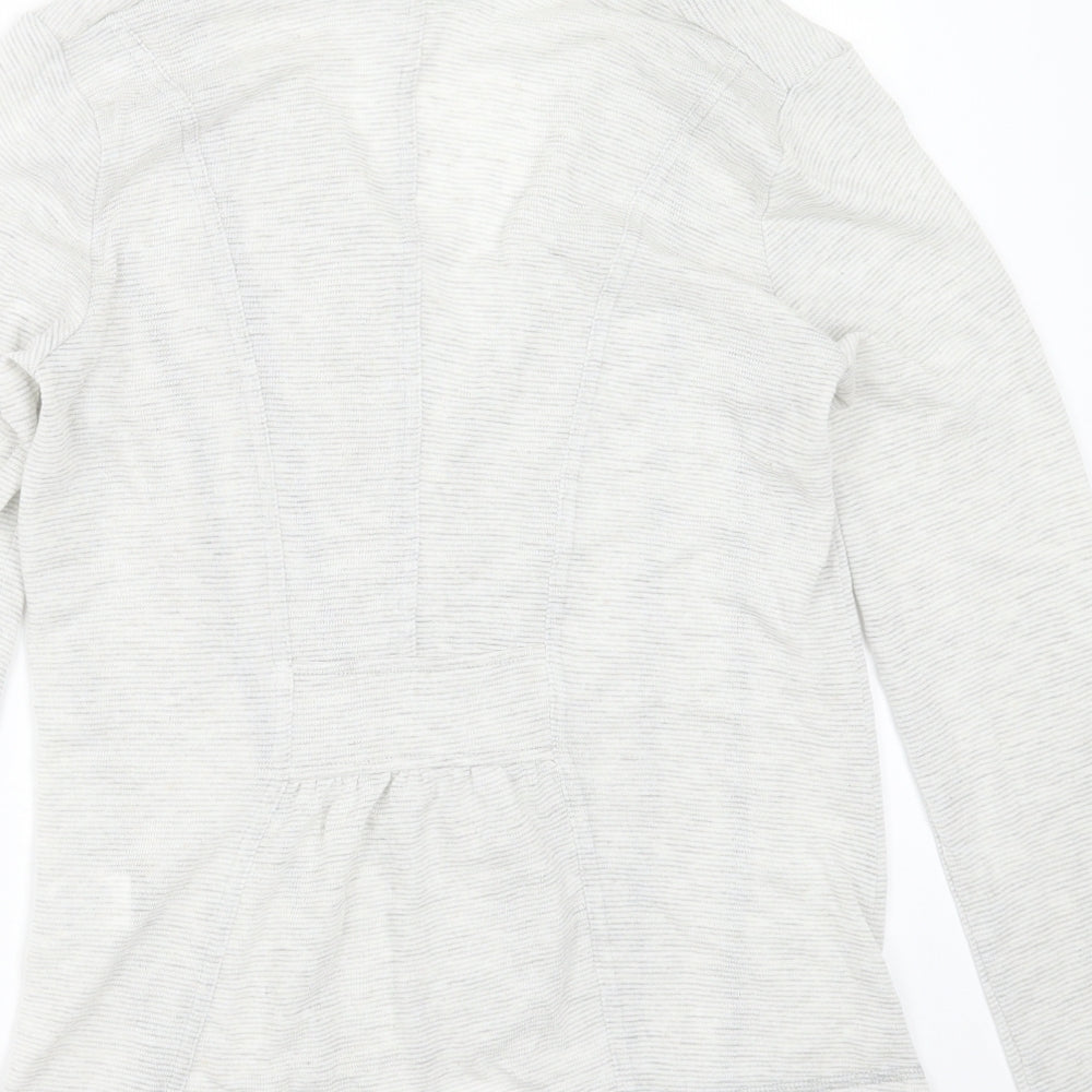 Womens UK Size 10 Marks and Spencer Grey Cardigan Jumper