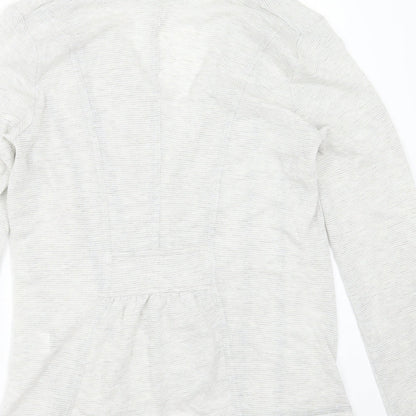 Womens UK Size 10 Marks and Spencer Grey Cardigan Jumper