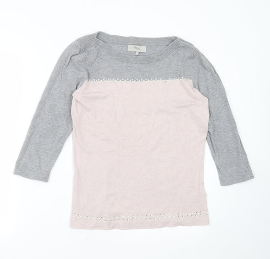 Womens UK Size 10 NEXT Pink Pullover Jumper