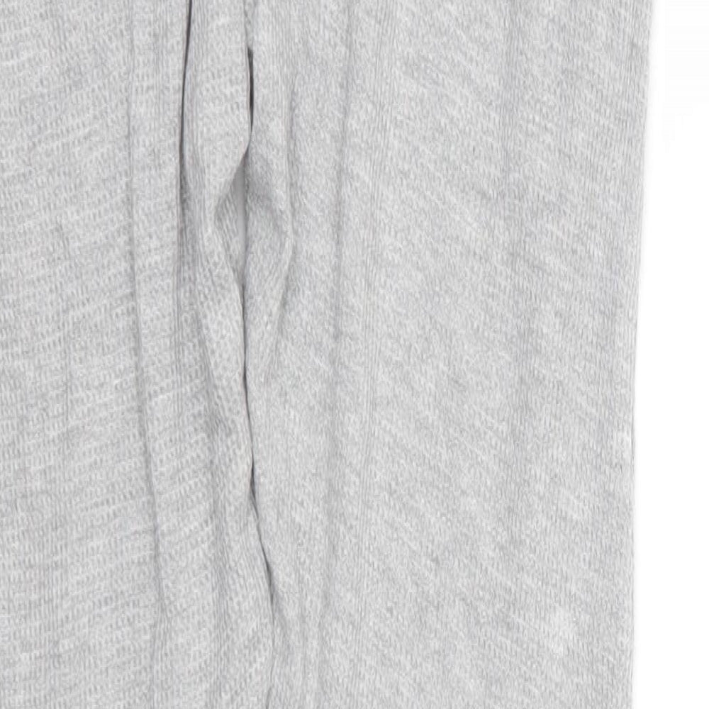 Womens UK Size 10 Missguided Regular Fit Jogger Grey Trousers
