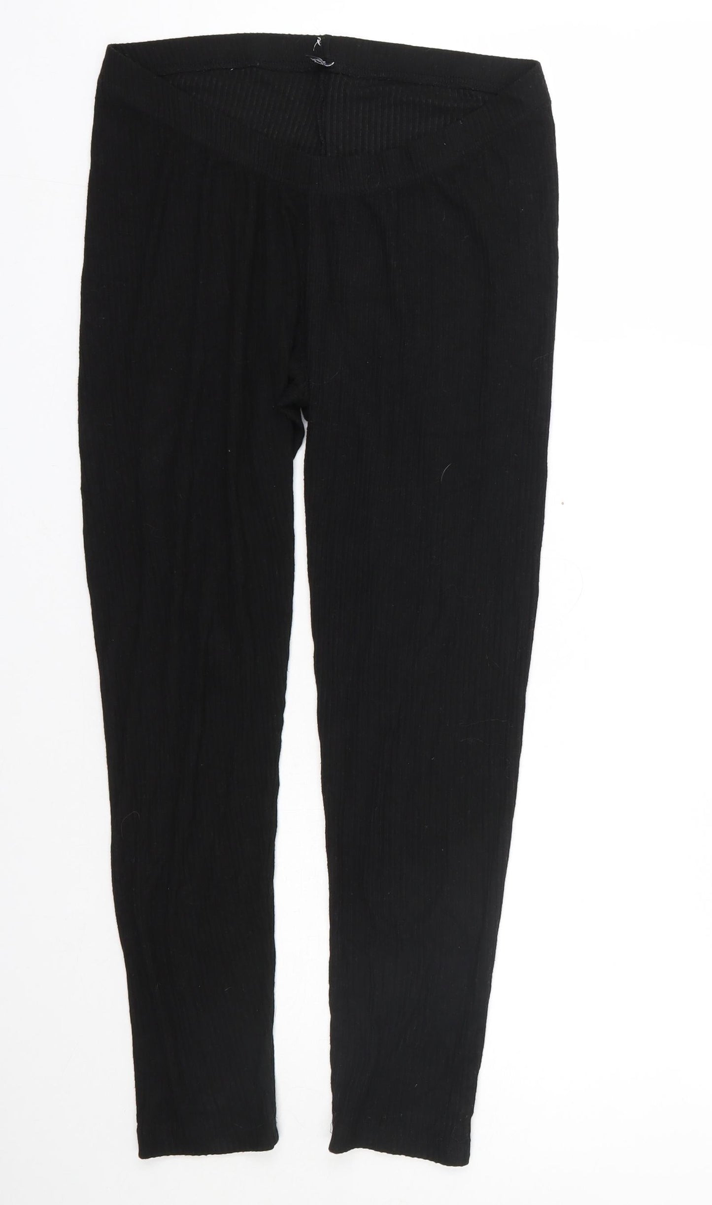 Womens UK Size 12 ASOS Regular Fit Jogger Black Trousers