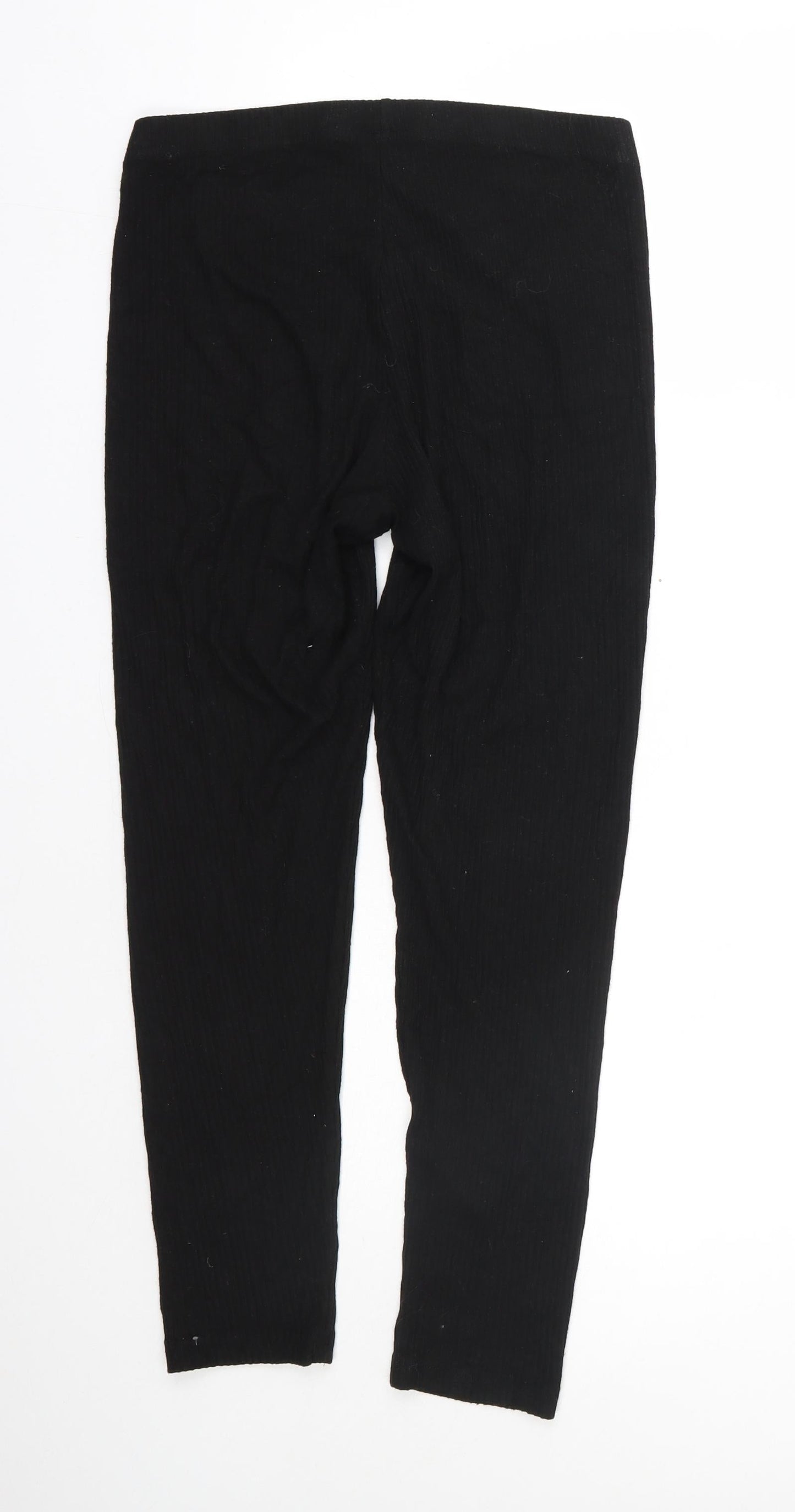 Womens UK Size 12 ASOS Regular Fit Jogger Black Trousers