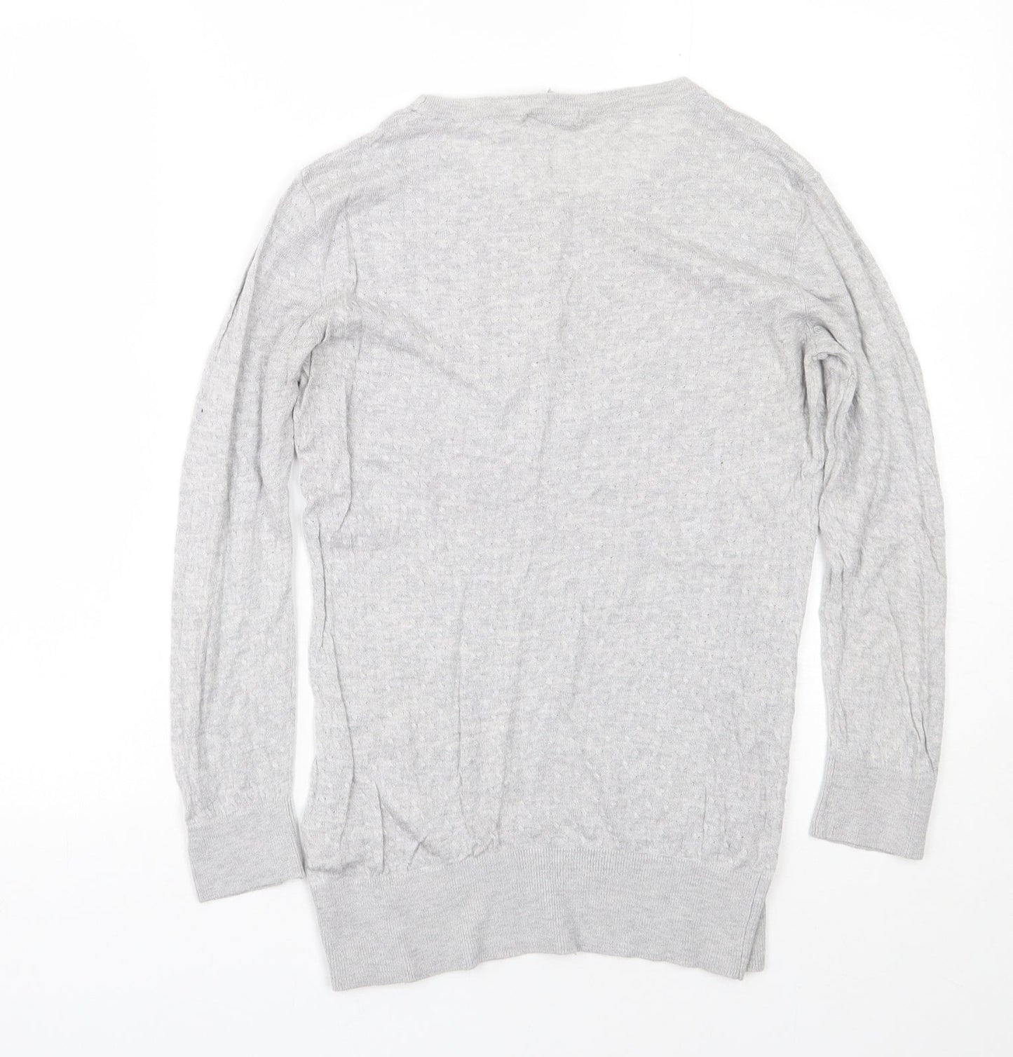 Womens UK Size M H&M Grey Pullover Jumper