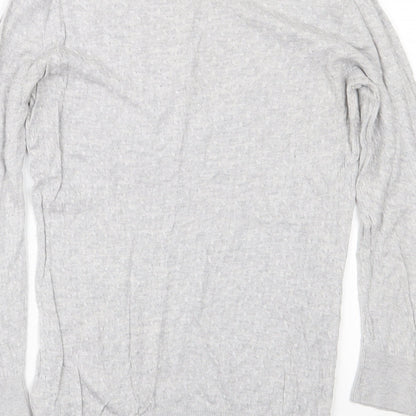 Womens UK Size M H&M Grey Pullover Jumper