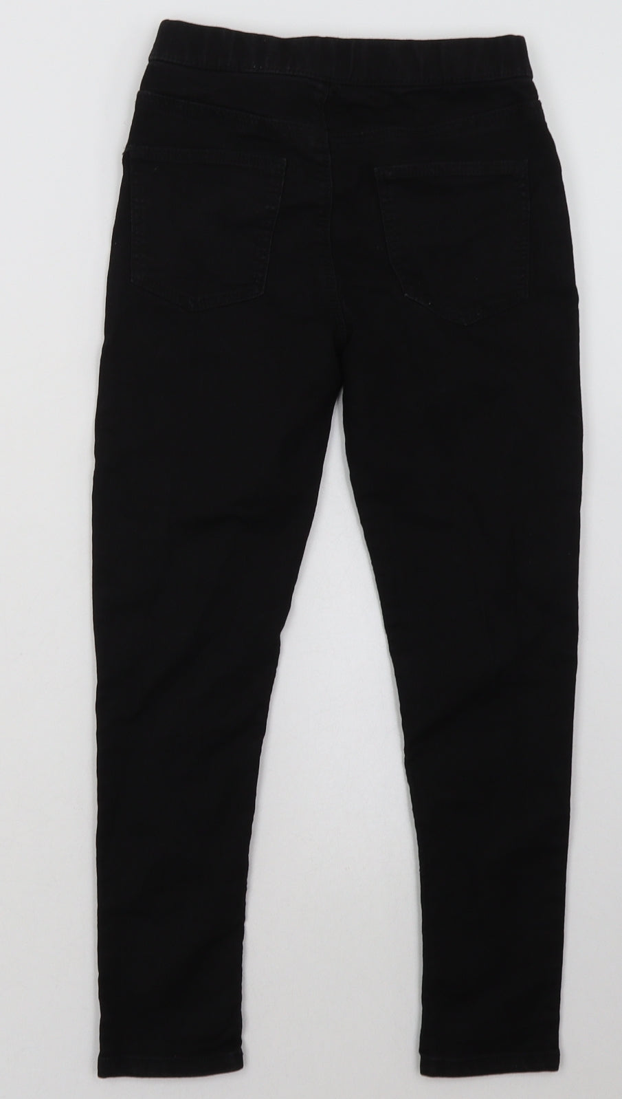Matalan Girls Black  Cotton Jegging Trousers Size 9 Months  Regular