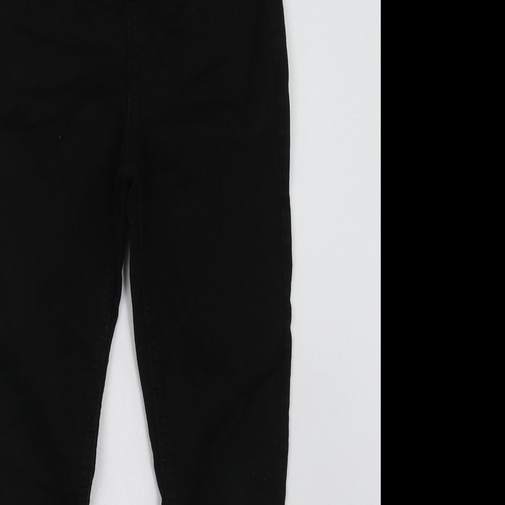 Matalan Girls Black  Cotton Jegging Trousers Size 9 Months  Regular