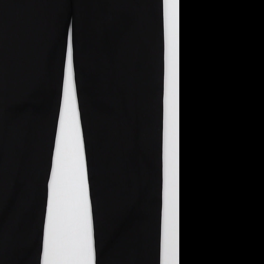 Matalan Girls Black  Cotton Jegging Trousers Size 9 Months  Regular