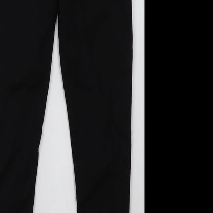 Matalan Girls Black  Cotton Jegging Trousers Size 9 Months  Regular