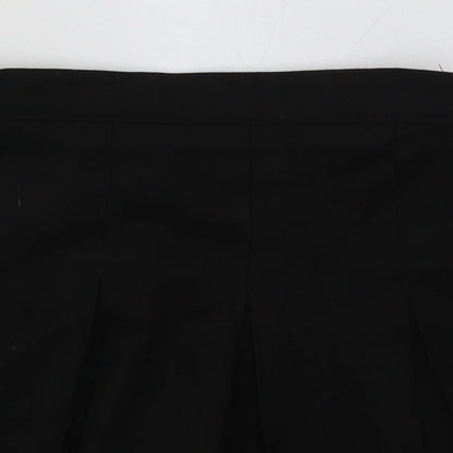 aldi Girls Black  Polyester A-Line Skirt Size 3-4 Years  Regular  - School Wear
