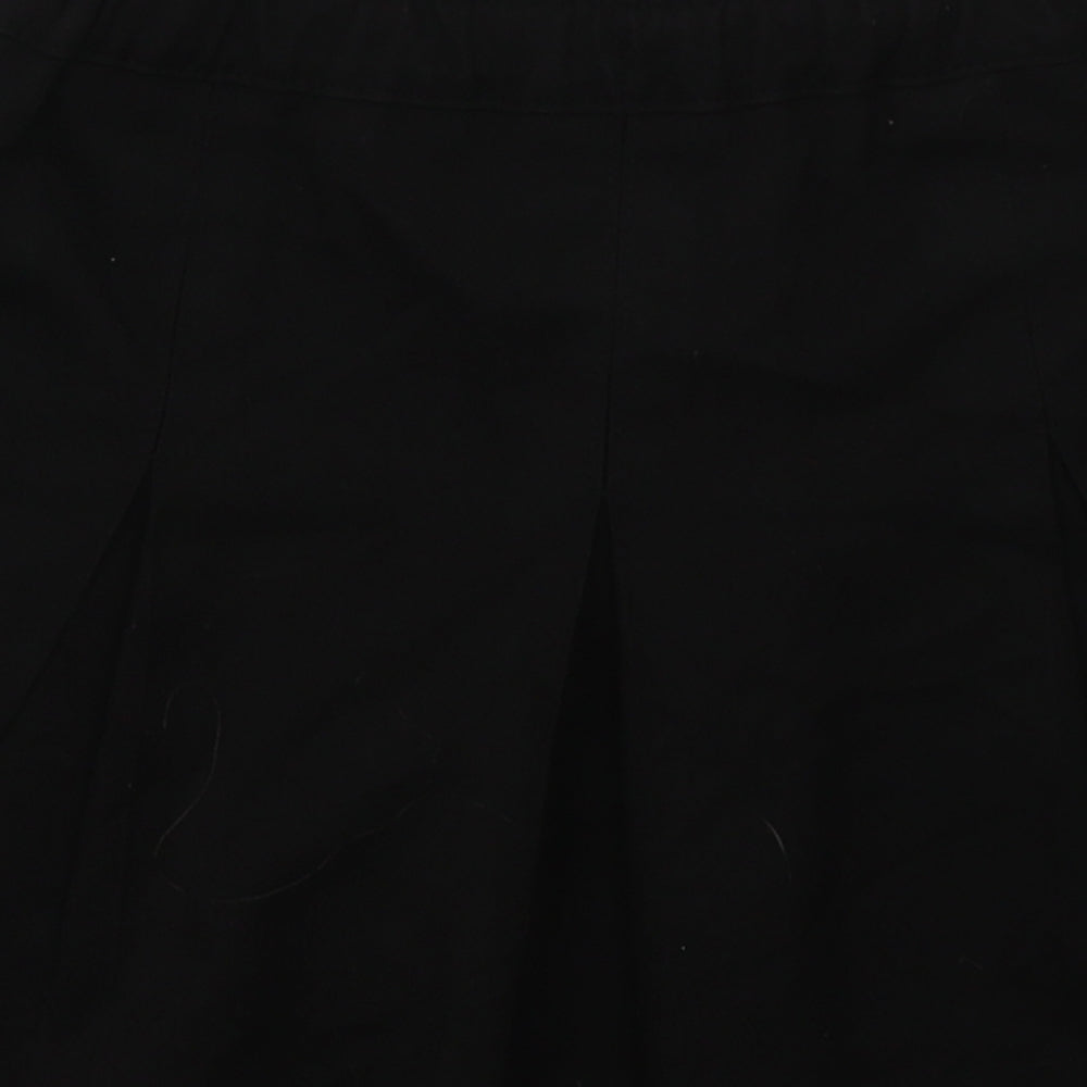 aldi Girls Black  Polyester A-Line Skirt Size 3-4 Years  Regular  - School Wear