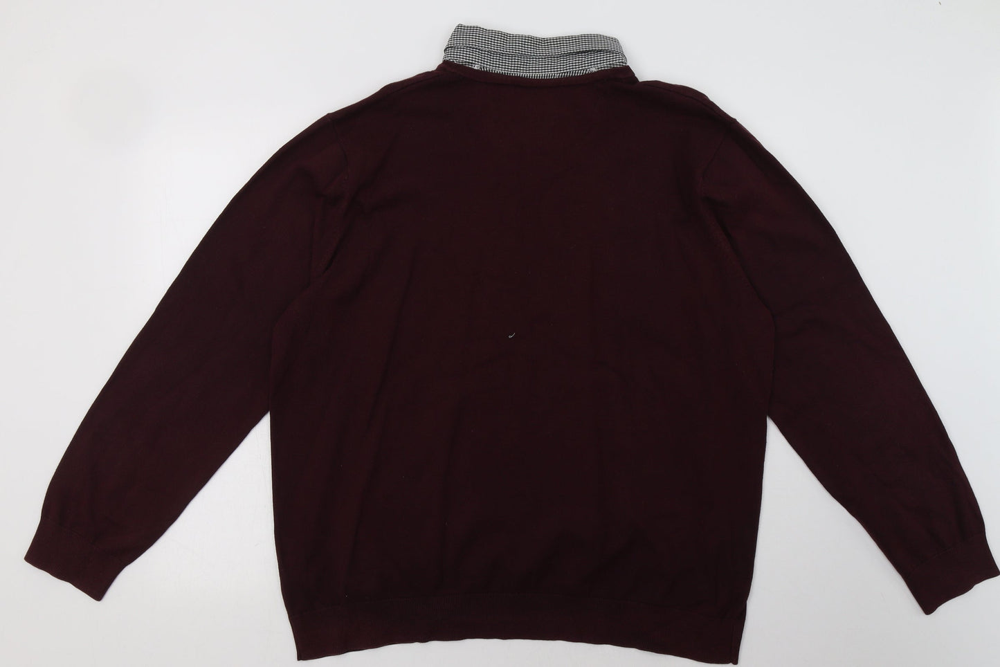 Mens UK Size 2XL Burton Red Pullover Sweatshirt
