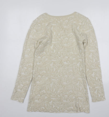 Womens UK Size S Sweewe Gold Pullover Jumper