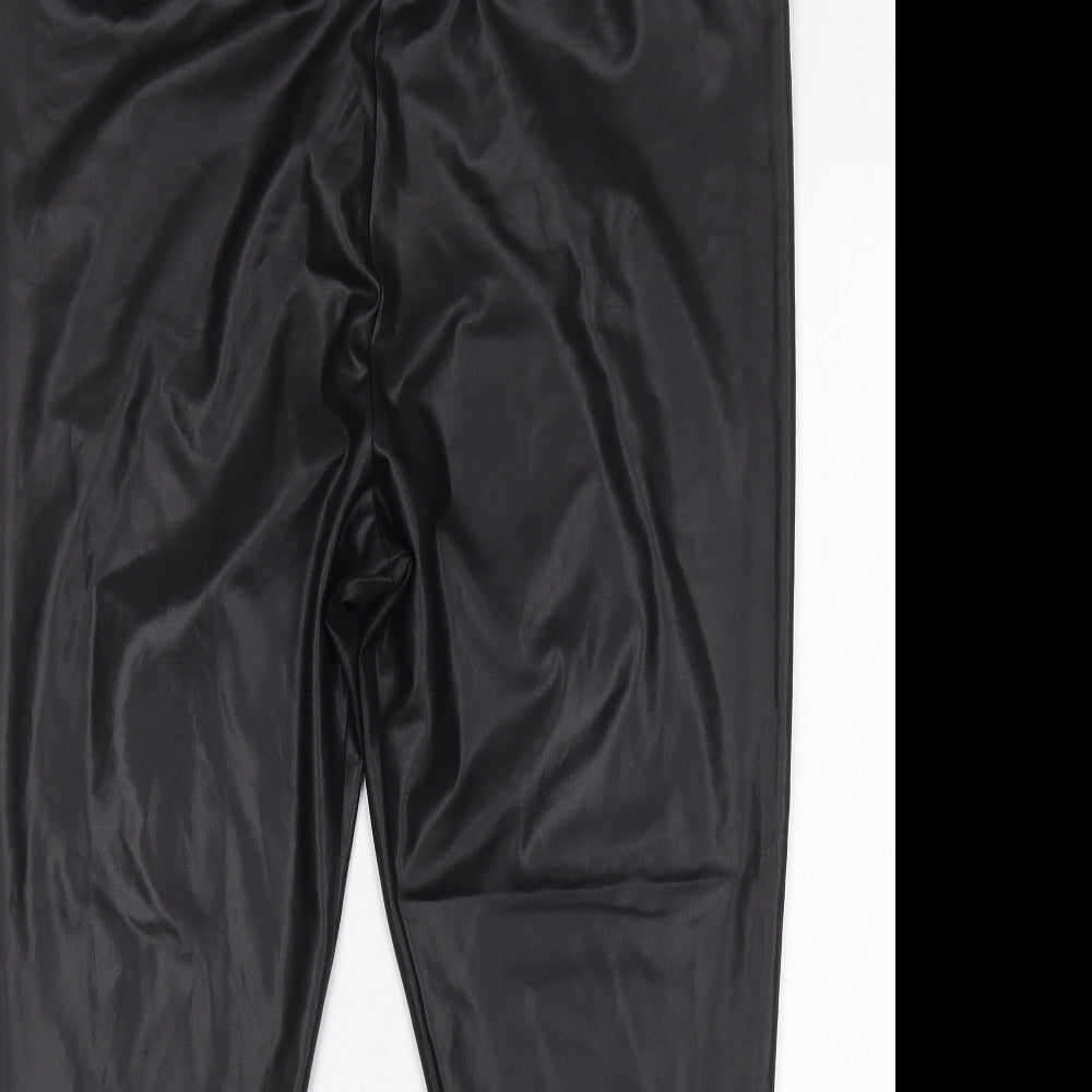 Primark Womens Black  Polyester Jegging Jeans Size XL L28 in Regular