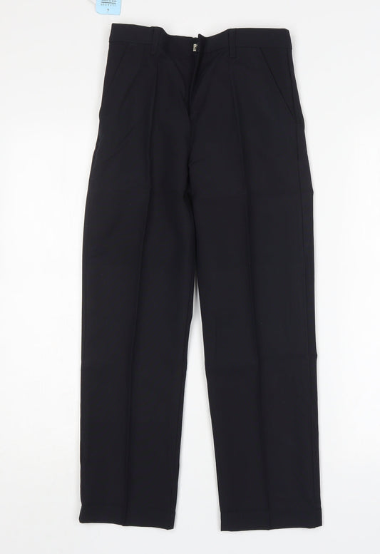 Lily& Dan Boys Blue  Polyester Dress Pants Trousers Size 9 Years  Regular