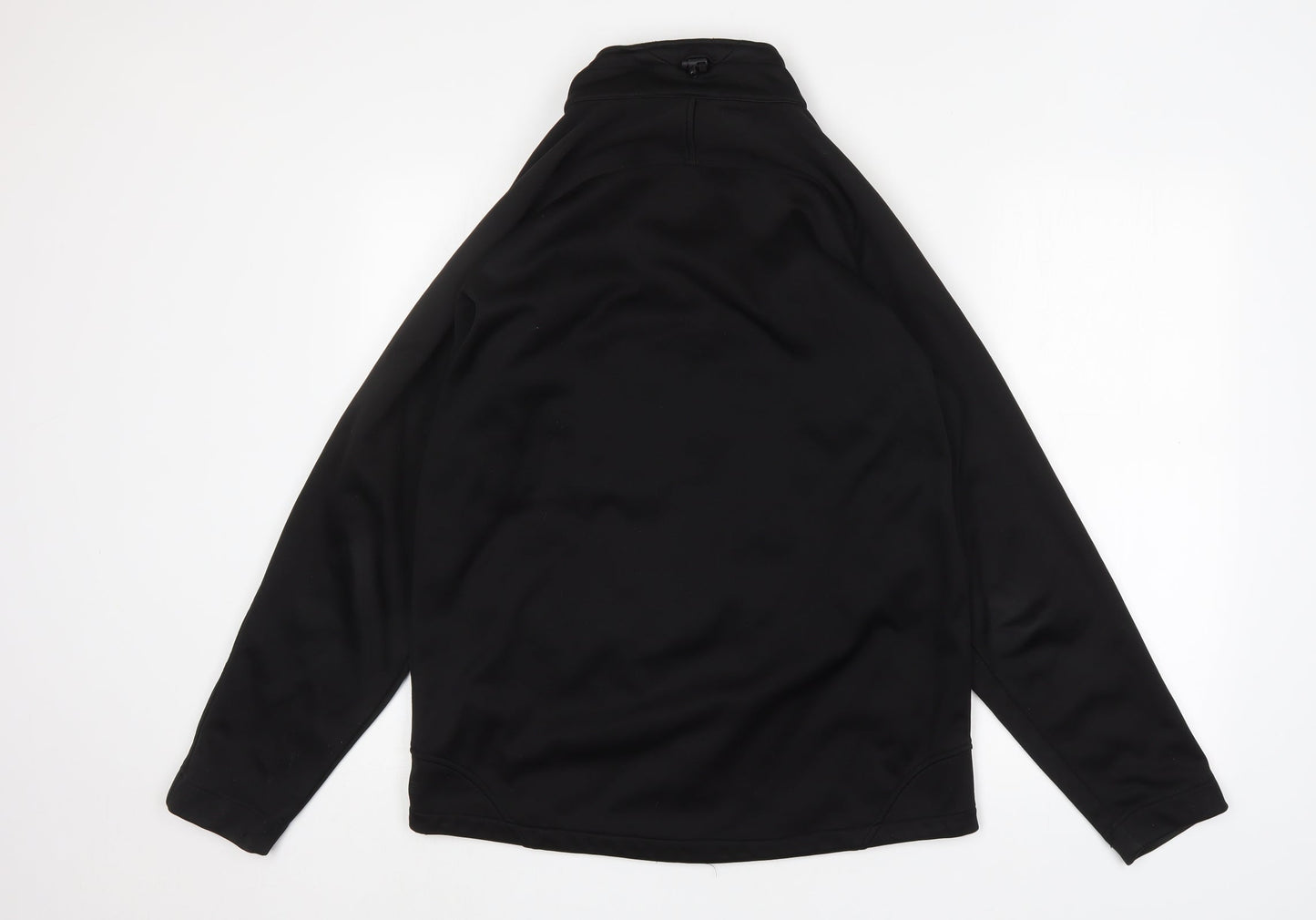 Outdoor Essentials Mens Black  Polyester Pullover Sweatshirt Size M