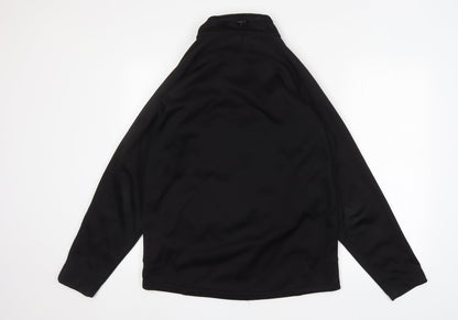 Outdoor Essentials Mens Black  Polyester Pullover Sweatshirt Size M