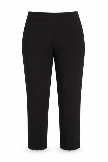 Womens UK Size 8 Monsoon Regular Fit Dress Pants Black Trousers