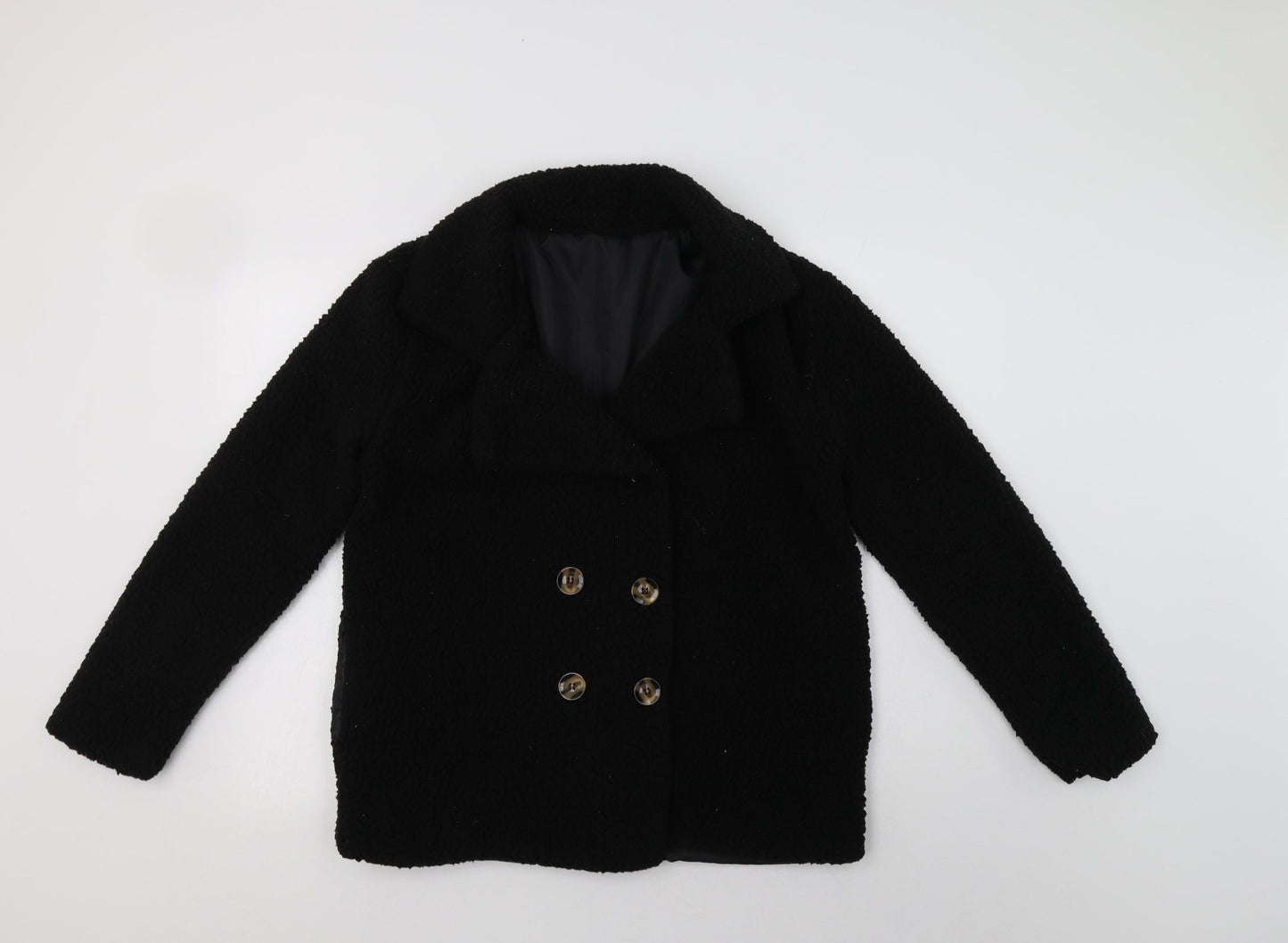Womens UK Size M Preworn Black Jacket