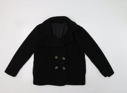 Womens UK Size M Preworn Black Jacket