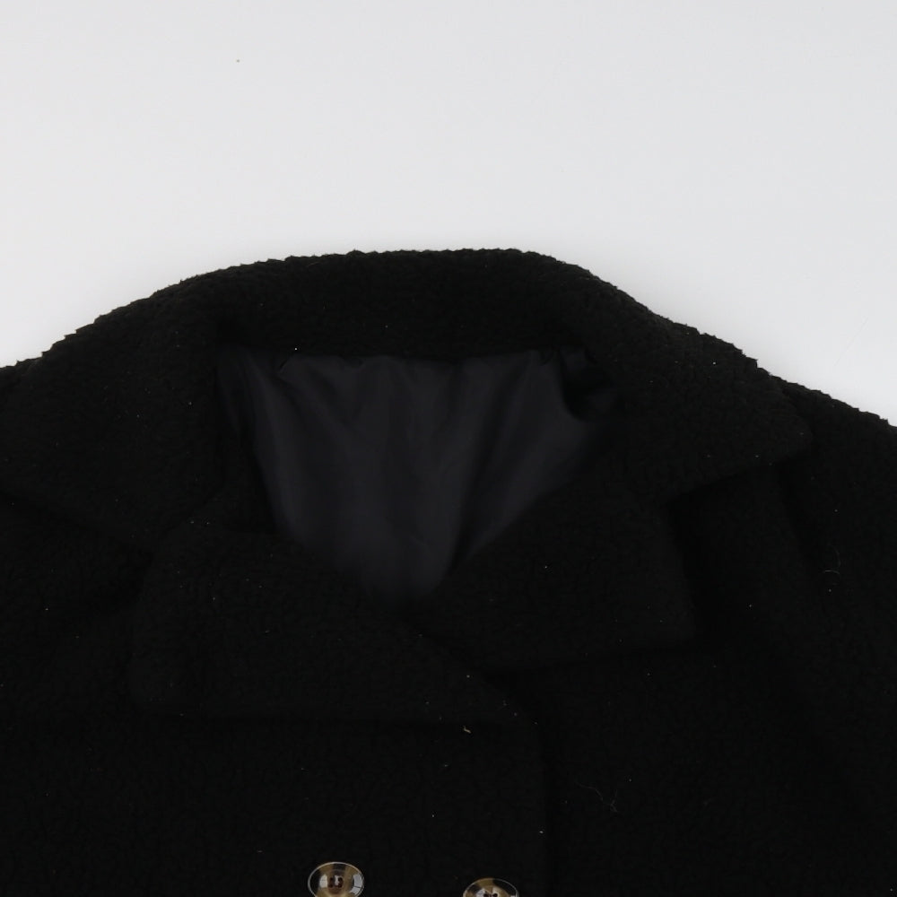 Womens UK Size M Preworn Black Jacket