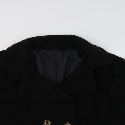 Womens UK Size M Preworn Black Jacket